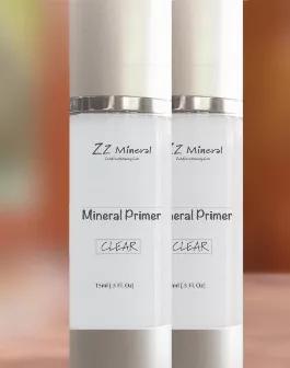 <p><span>Our Colorless Organic Mineral Primers help create a lasting base for your Zz Organic Mineral Powders to hold onto, maintaining flawless coverage throughout the day. </span></p><h5><span>Ingredients</span></h5><p><strong>Age Defying: </strong>Cinnamon, Maca, Triphala, Hibiscus, Amalaki, Bhringaraj, Ashwaghanda, Wakeme, Almond, Avocado, Baobab, Moringa, Coconut, Watermelon Seed, Kuikui Nut, plant wax, Bitter Melon, Aloe, Carrot Seed, Taminu, Pumpkin Seed, Raspberry, Cranberry, Pomegranate