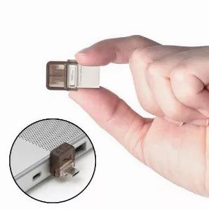 Micro USB drive is the smallest USB Flash Drive available with size under 3/4 inch long it is easy to carry in a pocket or use with laptops and smaller portable device. It has Dual ports one one side is USB (standard port found on computers), and another side is Micro USB port found on Android Devices, MP3 Players, Tablets, etc. The drive is available with multiple storage capacities in 8,16,32 and 64 GB.  Fast transfer and store.   A great gift for any student and perfect for any used store 100
