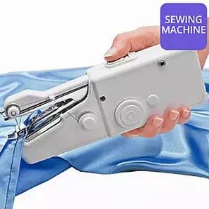 It's a Handy Dandy Quick Sewing Portable machine...<br>
Quick fix for small things, no need to wait for repairs..! This portable sewing machine is great for quick repairs and jobs that conventional desktop machines can't handle... Repairing a hem of a silky curtain while still on the rod and mending a torn pocket of the jeans while on the go is now easy, convenient and possible! <br>
Dress sharp and stay in style with Handy Dandy...<br>
Product features:<br>

Metal gear with high intensity.<br>
