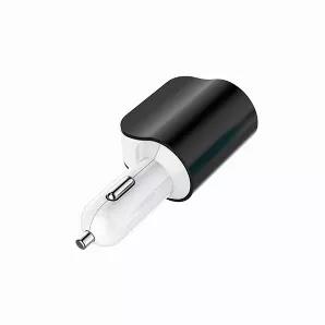 Excellent features and reasonably good price are the USP of this USB Car Charger!So convenient to use in any small cars, SUVs or minivans and widely compatible with your Smartphones, Tablets, Camcorders and more! Make better choices ...Why have a single port USB when you can have Twin Ports 3 In 1 USB Car Charger?! Get yours in both colors...Get on a road trip with Twin Ports and you are covered all the way to your destination!DETAILS:Made of durable plastic ABS material.Gives overcharge protect