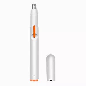 Breath easy and look neat and clean with this compact ears and nose hair trimmer.<br>
Grooming yourself is made so efficient with this trimmer. It looks like a pen that can easily go in your toiletry pouch and you can use it in minutes for a clean-cut appearance. Charge it for 10 seconds and use it for up to 5 mins. Remove unwanted hair from ears and nose quickly and effectively, without much noise and pain whatsoever.  You can remove the blade head to clean it with a brush and wash it under run