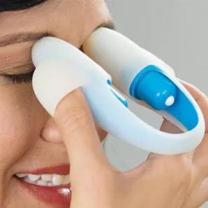 When it comes to the appearance of your face and the health of your eyes, you should use only top-quality products. 
Stay relaxed and refreshed with this U-shaped Eye Massager. Add this state-of-the-art magnetic eye massager to the weekly routine of facials and improve circulation around the eyes and relieve eye fatigue. This electrical device gives gentle heat and soothing pressure around the eyes that you can control to give you the best result that's customized just for you. This one is desig