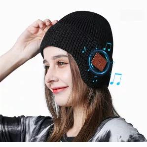 Musical Beanie and earmuff Bluetooth Hat..the Bluetooth enabled Beanie hat that plays heartwarming music from your phone or other Bluetooth enabled devices and keeps your ears warm too .. 
 
The Musical Beanie can even answer phone and lets you make calls using the built in mic. Get a crystal clear sound waves as well as protection from windy weather this winter with this Bluetooth enabled beanie..
 
Details:



Made of Polyester blend that is warm and comfortable to wear.


 


Snug tight over 