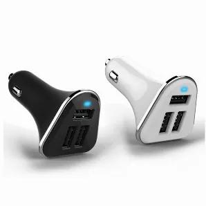 Urban Power with Triple USB car charger with 5.2 amps of power which will enable you to charge your devices at blazing speed. When you are on the go in your car you want refuel your gadgets while you get to your next meeting. This will charge your gadgets 3 of them at the same time at blazing speed.The Triple Charger has built in intelligent chip that recognizes the power requirement of your gadget and create a virtual path to allow the power where it needs the most and that speeds up the whole 