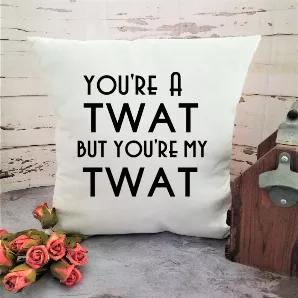 This pillow cover is sure to be a conversation piece and generate a laugh.  Our cushion covers make a great gift for anyone with a sarcastic sense of humor.  Or to add to your own home.<br>Our pillow covers can quickly & economically give any room in your home a makeover! They can be slipped on a pillow you already have or over a pillow purchased from any craft store or online.  Perfect for the bedroom, living room, patio, or sofa.<br>There is an invisible zipper closure on the bottom of the pil