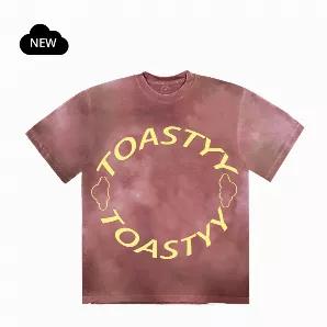 Look good, feel Toastyy! Oversized and worn in for that comfy vintage feel. Our new tie-dye Toastyy tee is the perfect t-shirt for all the vibes. Each tee is puff screen printed and Toastyy on the front. This t-shirt will keep you feeling Toastyy all year round. Wear it on its own or pair it with the Toastyy crewneck sweatshirt and sweatpants for the full look. Dress it up with with your fav pair of heels or dress it down with your dunks, either way, #issalook! Hurry - limited quantities availab