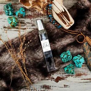 <p>Untamed notes of rugged leather incite fire in your soul, while hints of sensual woods seduce your senses. Infused with natural essential oils; glass bottle is adorned with genuine black tourmaline gemstones {the protection stone}.</p>
rugged leather | sensual woods  <br> How to Use: <br>

<p>The cologne oil imparts a richer aroma that remains close to your skin, and is to be applied to your pulse points. For best aromatic results, layer with the cologne spray.</p>

Alcohol-free & travel-frie