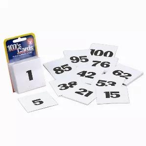 100's Cards - Numbers 1-120, 120 count, 2inx2in. Cards