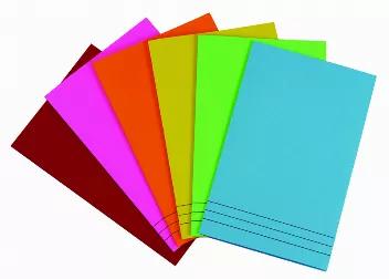 Bright Lined Books, 48 Assorted Colors, 5.5 x 8.5in, 32 pages