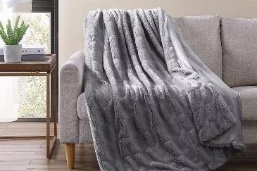 <p>Add timeless style and some extra comfort to your bed, couch, or favorite chair with The Nesting Company Juniper Faux Fur 50"x70" Throw. A cozy addition to any room, this decorative throw features Super Soft Faux Fur with Plush reverse for two sides of softness. It is lightweight enough to be used all year long and is machine washable for quick and easy care. You can keep this accent throw looking and feeling fresh by machine washing it in cold water on gentle cycle and tumbling drying it on 