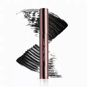 <p>Double the play, double the lash!!</p>
<p>These duo mascara wands work in two ways creating your best lashes ever.</span></p>
<p><strong>Apply the lengthening, a slim mascara wand that covers your lashes from root to tip defining your lashes and lengthening.</strong></p>
<p><strong>Apply the detailing skinny wand to add umph to your upper and lower lashes with no flakiness or clumps.</strong></p>
You'll also love the faint rosewater scent for a pleasant application.<br>
<p><strong>Beauty Tip: