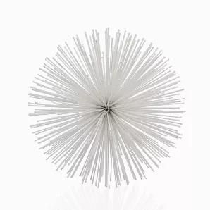 <p>Timeless yet modern, this Pilluelo Large Urchin Spiky Sphere is the perfect addition to your home Decor. It features a sleek white color and a unique-looking detailed shape. Whether tucked into a bookcase or displayed on a coffee table tray, this piece will stand out and enhance your home's style.</p>