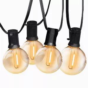 <ul class="a-unordered-list a-vertical a-spacing-mini" data-mce-fragment="1"><li><span class="a-list-item">Perfect String Lights for Outside: Globe string lights with round bulbs are an ultra-romantic, yet affordable d?(C)cor detail that can totally transform a space. Also called cafe lights or bistro lights, they?EUR(TM)re a versatile way to add a bit of glow to virtually any type of venue, from an outdoor camp wedding to a glamorous ballroom celebration.</span></li><li><span class="a-list-item