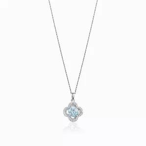 <p>This pendant is a must-have in every jewellery box! Made in sterling silver with an anti-tarnish rhodium plating for long-lasting quality as well as a perfectly set cubic zirconias and an adjustable chain that goes from 16 to 18" in length.</p>
<p>*Available in 4 colors</p>
<ul>
<li>Hypoallergenic</li>
<li>Water-Resistant</li>
<li>Sterling Silver</li>
<li>Lightweight </li>
<li>Comfortable</li>
<li>Quality Clasp</li>
</ul>