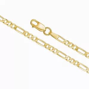 <li>ITALIAN CHAIN - high polished shiny 14k solid yellow gold figaro link chain 3+1 3:1 3 to 1 necklace unisex for men and women made in Italy - width 2.5mm length 20"; Diamond cut</li><li>FINE QUALITY - MADE IN ITALY - Stamped 585 to authenticate the fineness of the gold 14 karat; Certificate of Authenticity include so that the recipient can appreciate the true value of the gift</li><li>GIFT READY PACKAGING - Comes beautifully packaged in a very special branded giftbox ideal and optimal gift pr
