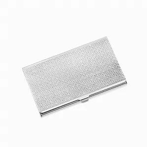 <li>LUXURY BUSINESS CARD HOLDER - Luxurious sterling silver 925 business card holders</li> <li>EXCELLENT GIFT FOR VIP - Special and unique keepsake gift for someone special; Show prestige, enhance and complete your professional business attire for when impressions count; Corporate business gifting, Gift for husband or dad, this card holder will surely be extremely appreciated and well received.</li> <li>SLIM AND SLEEK - This slim and sleek design takes up very little room from your pocket and ca