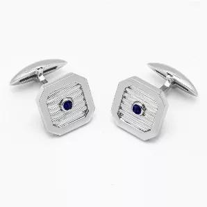 These well-made cufflinks are durable and yet lightweight for comfort. These stunning 10K White Gold cufflinks will stand out and show nicely on your French-Cuff shirt. Cuff-Links, Shirt studs, or whatever you may call them - will give your wardrobe a finishing touch and an elegant look. Perfect gift idea for Grooms, Groomsmen, Usher and Best-Man or even just the simple well-dressed man. Add this to your husbands collection for your anniversary. You may want to score some points and present thes
