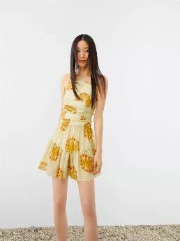 <p>Comfy high-waisted shorts with elastic waistband.</p>
<p>Bohemian: Traditional silhouettes with sun scorched hues from the past warm our hearts in the present. Forms that represent power and femininity meet warm colors. Function-forward dresses with an elegant flair take a front seat in Spring / Summer collections as complementing kimonos offer an update to your personal style.</p>
<p>56% Viscose 44% Rayon</p>
<p>Hand Wash Cold; Do Not Tumble Dry; Iron Low; Dry Clean</p>
<p>Do Not Bleach</p>
