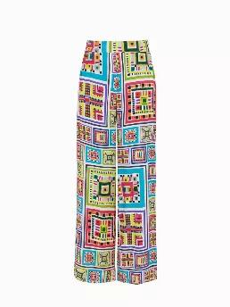 <p>Wide leg pants with elastic waistband. Side pockets.</p>
<p><span>Patch Work: Video game vibes in color A cornucopia of colors will serve as </span><span>the mood booster you need in your life. Blocks of color inspired by Lego </span><span>bricks and Tetris pieces are accentuated by innovative forms. Candy pink </span><span>and Tetris colors make a strong team together.</span></p>
<p>100% Rayon</p>
<p>Hand Wash Cold; Do Not Tumble Dry; Iron Low; Dry Clean</p>
<p>Do Not Bleach. Delicate Garmen
