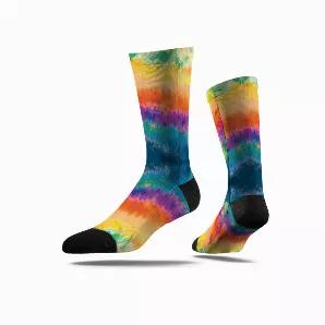 <p><span data-mce-fragment="1">Our custom, one-of-a-kind tie dye socks are remarkably comfortable and durable.</span></p>
<p><span data-mce-fragment="1">Youth and Adult Sizes Are Available! </span></p>
<p class="">Fits Youth Sizes  1-7 </p>
<p id="yui_3_17_2_1_1622767808640_790" class="">Fits Adult Size - Men's 8-11 - Women's: 9-15</p>