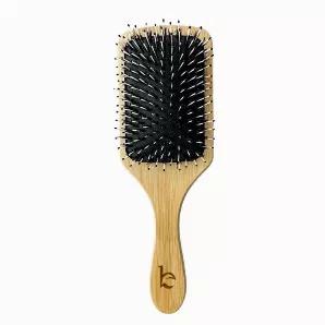 <p>Want shiny, healthy, manageable hair? No sweat. Our Boar Bristle Paddle Hair Brush detangles as it distributes the natural oils from your roots to the tip of your hair. No more breakage, no more split ends, not more frizz: just strong, healthy, beautiful hair.</p>
