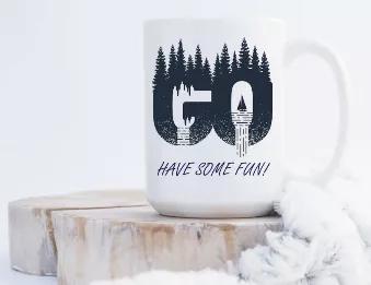 <p>These beautiful coffee mugs will make the perfect gift for any nature lover. Celebrates the love of the great outdoors with one of our Nature Themed Ceramic Coffee Mugs.</p><p> </p><p>All images are sublimated on so it will not crack, peel, or wash away.</p><p> </p>