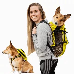
<p>The Walk-On is a lightweight, packable backpack dog carrier, with a compatible harness and storage bag made for small to medium sized dogs. We've created an all new dog walking/hiking experience for those looking for ONE product that allows you to WALK your dog, STORE your gear, and CARRY your dog. We want to encourage a healthy and balanced lifestyle for all dogs. This product was created for dog owners who primarily walk their dog and also want the option to carry their dog if needed. The 