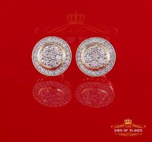 <p><span style="color:#c0392b;">10K Real Yellow Gold Real Diamond 1.66CT Men's/Women's Stud Round Earring</span></p><p>Custom Label: KOB18384Y-A559KOB</p><p>This impressive pair is the perfect fuss-free accessory for your busy days Ideal for worry-free travel! Set in polished 10k GOLD with rhodium plating to reduce tarnish. with free Screw back</p><p><span style="color:#c0392b;"> Item Description </span></p><p>Condition: New with tags:A brand-new, unused, and unworn item (including handmade item