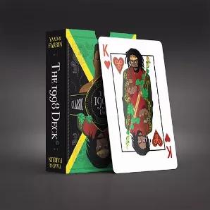 <p>The 1998 Deck pays homage to Hip Hops international cousin, by illustrating some of the greatest and most prolific artist(e)s of the 90s Dancehall movement. Legends like Shabba Ranks, Patra, Beenie Man, Buju Banton and Shaggy among other. It's time to put down the game of spades and get ready for a good game of Kalooki <strong>Play Cards with the Gods of Rockers!</strong>.</p>