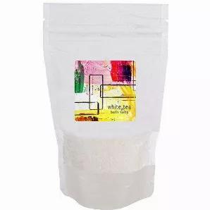 <div class="description rte" itemprop="description"><div class="easytabs-text"><p><span>Fill your tub with warm water and indulge in these soothing and detoxifying bath salts. Created with Pacific Sea salt, fragrance oils and vitamin E. White Tea.</span></p><meta charset="utf-8"><p><span>Painting by Jason Rosenthal</span></p></div></div>