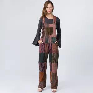 <div class="page" title="Page 43"> <div class="layoutArea"> <div class="column"> <p><span>HUCKLEBERRY OVERALLS</span><span>Heavy Cotton Patchwork Overalls<br /></span></p> </div> </div> </div>