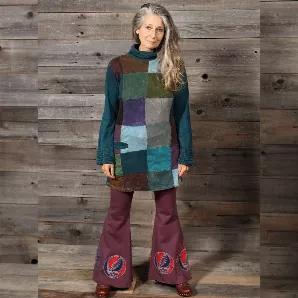 <p>TAVA TUNIC Cotton Patchwork Stonewash Tunic With Mock Turtle Neck and Front Pockets. This patchwork tunic it's soft and cozy, perfect for these coming cold days!!!</p> <p><span>Measurements</span></p> <p><span>Small: Chest 34 inches. Length 30 inches</span></p> <p><span>Medium: Chest 36 inches, Length 32 inches</span></p> <p><span>Large: Chest 38 inches, Length 34 inches</span></p> <p><span>XLarge: Chest 40 inches, Length 36 inches</span></p>