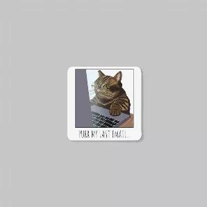 <p>Coasters have been one of our most popular items in 2021!</p><p>Coasters designed by cat-obsessed artists and internet meme makers (me). Because your coffee table deserves better than the usual pet product "bark" and novelty gifts. Made in the USA.</p><p>Order 1 coaster or make it a set, it's up to you :). Coaster(s) measure 3.5" SQ.</p><h5>The fine print: Wipe clean with a damp cloth, not dishwasher safe. All designs property of Black Cat Bazaar.</h5>