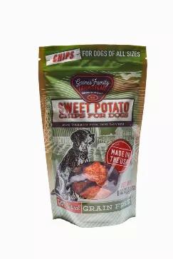 A safe and healthy treats for any sized dog. Our sweet potato chips are crisp and crunchy making them a perfect snack. Made of 100% all natural sweet potato, free of any ingredients that could be harmful to your pet. Sweet Potatoes are a great source of protein, fiber, vitamins, amino acids and antioxidants; which our essentail part for a helathy balanced diet