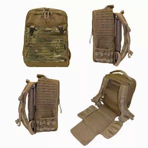 <p>Our exclusive Trooper Tactical Diaper Bag is made tough for the dirtiest conditions. This bag is a beast and packed full of features. Moms or Dads that are looking for a more rugged and cool-looking diaper bag, this is it. The full laser cut molle grid allows endless accessories to be attached to the bag to suit your everyday needs. This bag is versatile and can be used as a go-bag once you no longer need a diaper bag. The hook and loop panel allows for morale patches and a nametape. (Patches