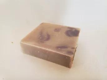 <p>Boysenberry cold process body soap.</p>
<p>Ingredients: Olive oil, water, shea butter, coconut oil, grape seed oil, sodium hydroxide, castor oil, mango butter, natural pigment, phthalate free fragrance and essential oil.</p>
<p>Size: 3"x3"x1".  Approximate weight: 5oz</p>
<p> </p>