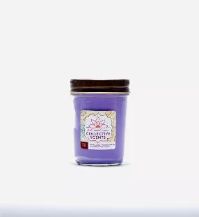 <p>Boysenberry soy candles are the perfect combinations of three different berries and are favorites of many. </p>
<p>CollectiveScents.com triple scented natural soy candles and melts are: Handcrafted with 100% vegetable pure soy bean wax. Natural and biodegradable. Lead, paraffin and phthalate free. Made in the USA.</p>
<p>Jelly Jar size: 2.75" x 3.75" tall - approximate burn time 40-50 hours.</p>
<p>Mason Jar size: 3.15" - 5" tall - approximate burn time 80 hours.</p>
<p>Actual color may not b