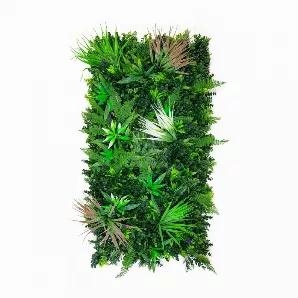 <h2>Artificial Green Wall / Plant Wall Panel - Wild Tropics Foliage</h2>
<p>Would you like a stunning outlook that requires no on-going maintenance or gardening skills? Well, now with our stunning stress-free aesthetically please plant panels you can!</p>
<p>Every panel has been made with nature in mind, ensuring that every design and plant replicates nature to ensure you have a truly superb green wall that others will envy.</p>
<p>The beautiful Artificial Wild Tropics Living Wall is the latest 