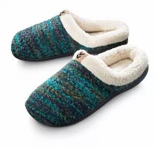 <b>FEATURES: </b> These Women's Fleece-lined clogs are super comfy and are designed with an Ultra Comfort Fleece Insole and a knitted outer. The embossed Non-Skid outsole provides an easy and safe walk with plenty of Support. <br><br><b>ANTI-SKID RUBBER SOLE: </b> Get a grip and don't slip! A lightweight design and anti-skid rubber sole provide traction so you can wear them anywhere. The non-skid rubber sole also makes them suitable for all types of indoor/outdoor surfaces. <br><br><b>HIGH-DENSI