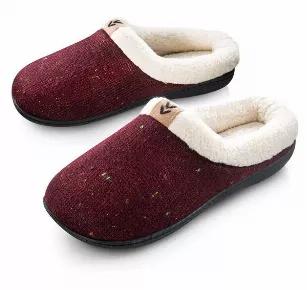 <b>FEATURES: </b> These Women's Fleece-lined clogs are super comfy and are designed with an Ultra Comfort Fleece Insole and a knitted outer. The embossed Non-Skid outsole provides an easy and safe walk with plenty of Support. <br><br><b>ANTI-SKID RUBBER SOLE: </b> Get a grip and don't slip! A lightweight design and anti-skid rubber sole provide traction so you can wear them anywhere. The non-skid rubber sole also makes them suitable for all types of indoor/outdoor surfaces. <br><br><b>HIGH-DENSI