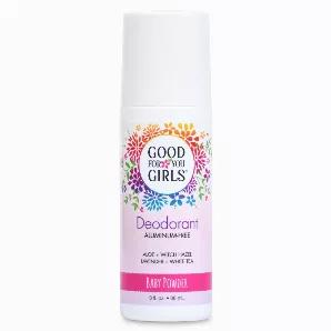 <meta charset="utf-8"><meta charset="utf-8"><meta charset="utf-8"><p><span>Keep odor at bay with our long-lasting Natural, Aluminum-Free Deodorant in a full 3oz size! Made with natural plant based ingredients our special formula breaks down odor causing compounds and is safe and gentle on sensitive underarms. Our deodorant does not contain aluminum, pore blocking clay or harmful chemicals. Heavenly Soft Baby Powder Scent created from 100% natural essential oils.</span></p><p><span><meta charset=