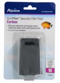 This Aqueon Carbon Spec Pad is a carbon replacement cartridge for the QuietFlow Power Filter 10.