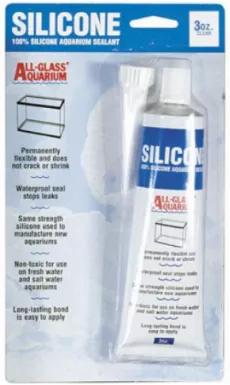 Aqueon Silicone Aquarium Sealant creates a waterproof seal to stop and prevent leaks. It delivers an easy-to-apply, long-lasting bond. Remains permanently flexible and will not crack or shrink over time. Non-toxic and safe.