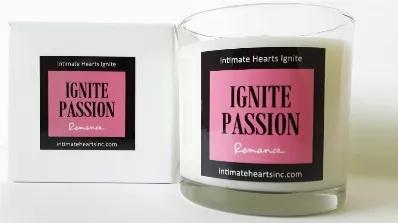 <p>Luxury fragranced handmade coconut soy wax candles.</p>
<p>About this fragrance;<br> Create the perfect ambiance for a sexy getaway!<br> This fragrance brings you the falling in love experience.<br> Imagine walking into the most luxurious rose garden! This sexy, sophisticated fragrance will seduce and captivate you as you experience the aromas released by Ignite Passion candles. Our candles also make great gifts for any occasion; anniversary gifts, wedding gifts, engagement gifts, birthday gi
