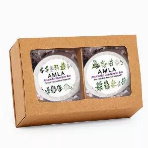 Promote Hair Growth. reducing dandruff, and preventing the graying of hair. Amla, Ayurvedic Shampoo Bar is made with natural ingredients and herbs that have been used for centuries in Ayurveda to strengthen and condition hair. Amla oil and herbs like Brahmi, Amla, and Aritha are essential for healthy hair growth, healthy scalp, and to reduce dandruff. The Amla Shampoo Bar is free of sulfates, parabens, phthalates, and other harsh chemicals that can damage hair. It is a great choice for those who
