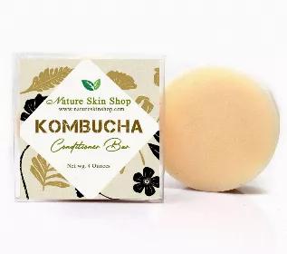 Say goodbye to dry, frizzy hair and hello to soft, lustrous locks in just a few uses! Formulated with black tea kombucha to helps removes build up from hair and scalp and to condition, while restoring your hair's natural shine. This Kombucha Bar enhances the hair moisture binding ability giving sparkle, shine and bounce. The bar is a soft solid bar that is loaded with premium conditioning ingredients that eaves your hair feeling more moisturized and promising. The ingredients are so good for you