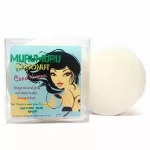 This murumuru coconut intense solid bar hair conditioner enhances the natural gloss of hair and provide sheen. This bar moisturize the hair with lasting hydration, controlling frizz and defining curls. It's a soft solid bar that is loaded with premium conditioning ingredients. The conditioner starts with BTMS - a potent conditioner with antistatic & detangling properties, able to restore & rebuild damaged hair & substantiates the hair shaft), softening effect, and antimicrobial properties. With 