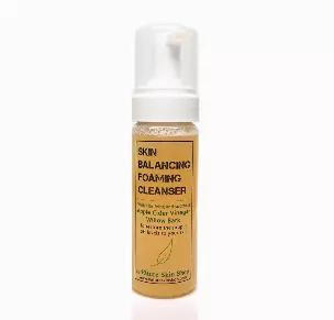 Say hello to a clearer, smoother, and brighter complexion in just one week. Skin Balancing ACV Foaming is a foaming facial cleanser and toner packed with natural ingredients to help fight against blemishes and build up. We use a blend of Organic Apple Cider Vinega, Willow Bark, Aloe Vera, and Alpha Hydroxy Acids to gently exfoliate your skin and reveal the fresh, clear skin you deserve. All-Natural Foaming Face Wash for fresher and healthier complexion !