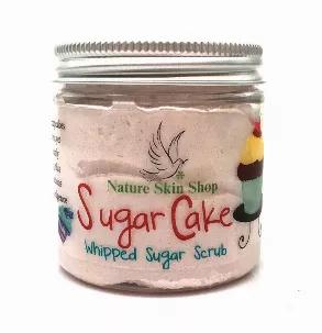 Just like mom use to make - yummy cupcakes made with an enticing, sweet earthiness, yet smoky scent of caramelized sugar is nearly addicting. Sugar Scrub Soap is a scrub, cleanser and moisturizer in one! A moisturizing and cleansing scrub, this revitalizing soap is infused with sweet almond oil and sugar for a lightweight and non-greasy sugar scrub. Gentle enough for every day use! Great with a bath sponge for maximum lather.