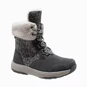 Cold weather can be unpredictable, so you've got to keep your footwear versatile. Our WinterTec's Microfleece Winter Boot gives you the option to wear the felt collar up or folded down to keep you snug and looking cute! The boot's outsole also comes with a specialized rubber traction squares to keep you secure on ice or snow, great for any winter conditions.